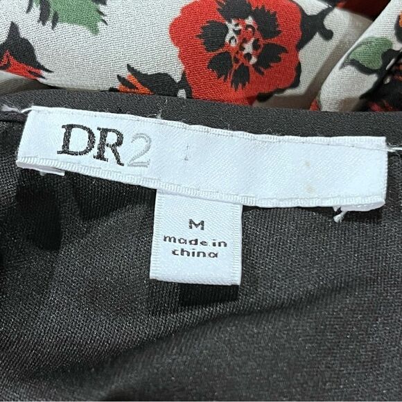 DR2 Long sleeve floral knee length country bohemian dress size Medium - Picture 9 of 13